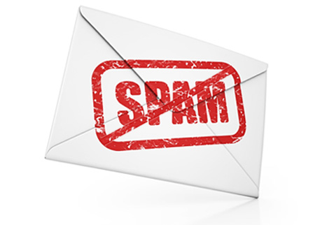 Koperta oznaczona jako SPAM